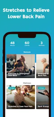 Lower Back Pain Exercises android App screenshot 14