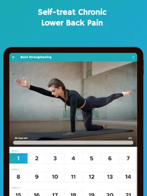 Lower Back Pain Exercises android App screenshot 1