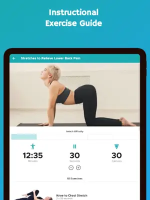 Lower Back Pain Exercises android App screenshot 2