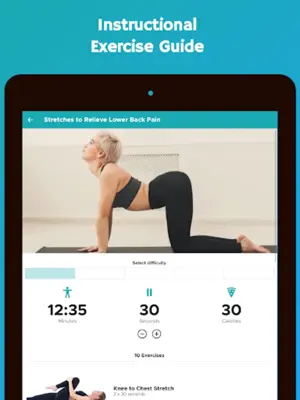 Lower Back Pain Exercises android App screenshot 7